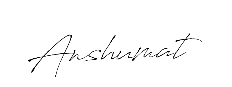 Also You can easily find your signature by using the search form. We will create Anshumat name handwritten signature images for you free of cost using Antro_Vectra sign style. Anshumat signature style 6 images and pictures png