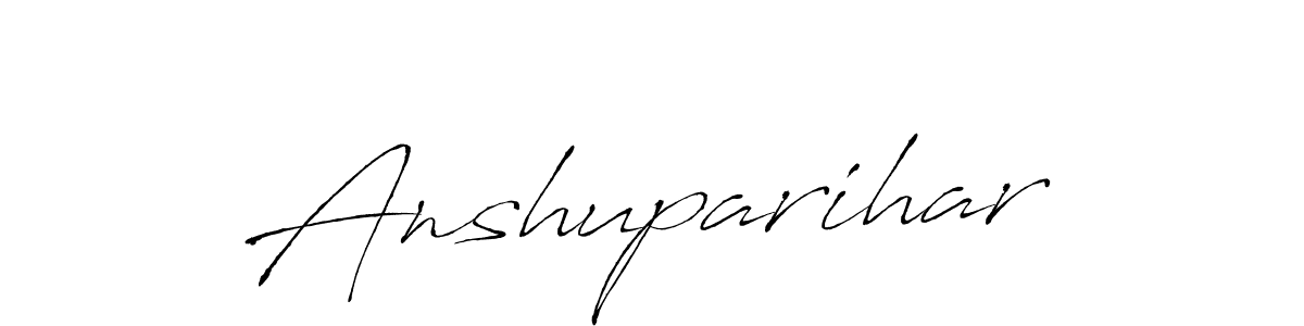 Create a beautiful signature design for name Anshuparihar. With this signature (Antro_Vectra) fonts, you can make a handwritten signature for free. Anshuparihar signature style 6 images and pictures png