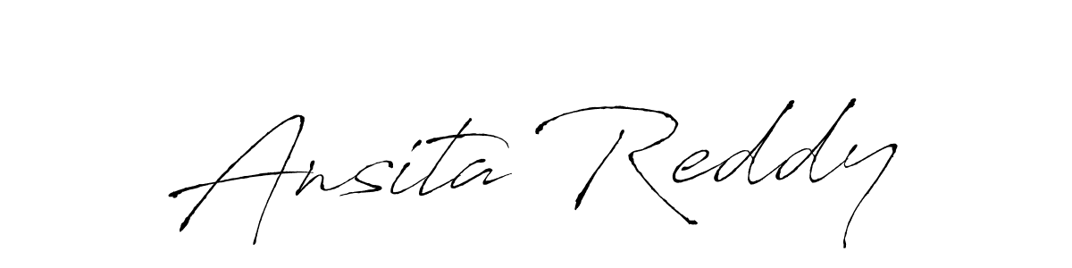 You can use this online signature creator to create a handwritten signature for the name Ansita Reddy. This is the best online autograph maker. Ansita Reddy signature style 6 images and pictures png