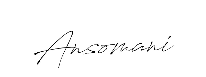 Similarly Antro_Vectra is the best handwritten signature design. Signature creator online .You can use it as an online autograph creator for name Ansomani. Ansomani signature style 6 images and pictures png