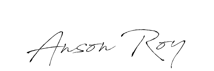 You should practise on your own different ways (Antro_Vectra) to write your name (Anson Roy) in signature. don't let someone else do it for you. Anson Roy signature style 6 images and pictures png