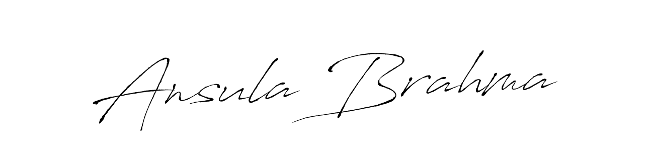 Make a beautiful signature design for name Ansula Brahma. Use this online signature maker to create a handwritten signature for free. Ansula Brahma signature style 6 images and pictures png