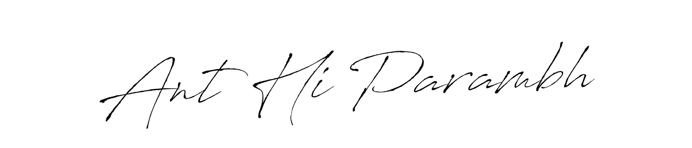 See photos of Ant Hi Parambh official signature by Spectra . Check more albums & portfolios. Read reviews & check more about Antro_Vectra font. Ant Hi Parambh signature style 6 images and pictures png