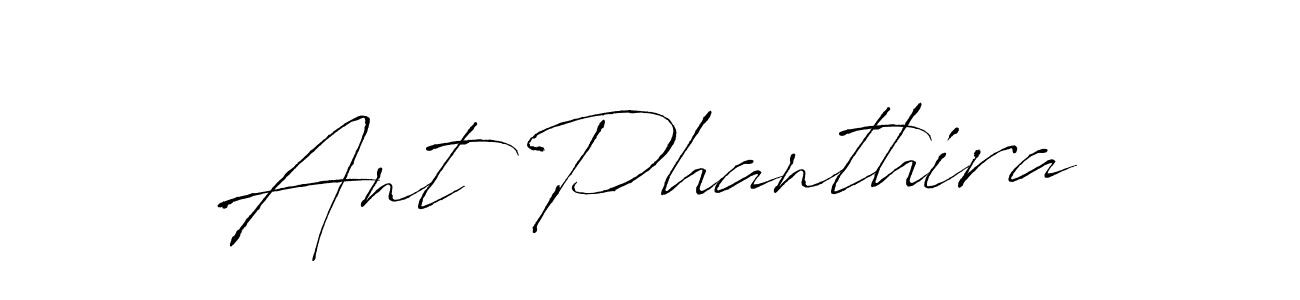 Also we have Ant Phanthira name is the best signature style. Create professional handwritten signature collection using Antro_Vectra autograph style. Ant Phanthira signature style 6 images and pictures png