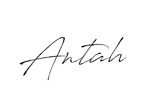 Use a signature maker to create a handwritten signature online. With this signature software, you can design (Antro_Vectra) your own signature for name Antah. Antah signature style 6 images and pictures png