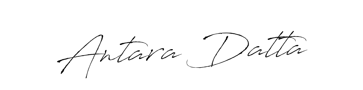 Create a beautiful signature design for name Antara Datta. With this signature (Antro_Vectra) fonts, you can make a handwritten signature for free. Antara Datta signature style 6 images and pictures png