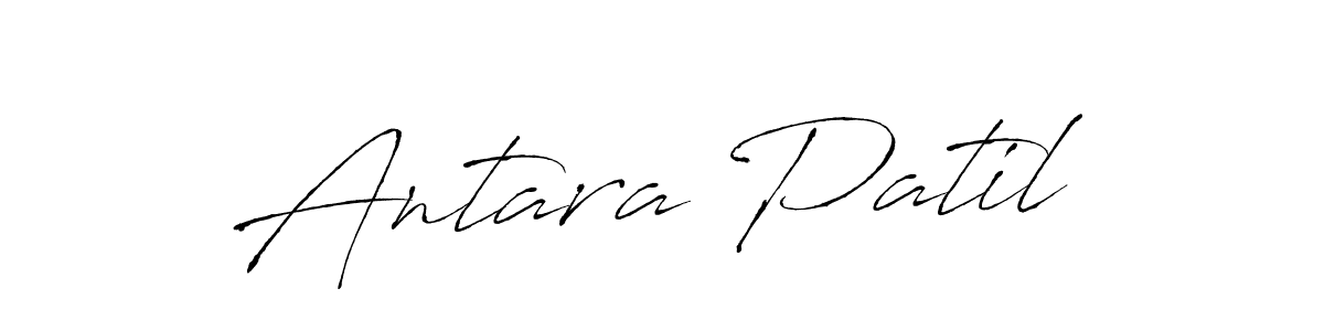 Make a beautiful signature design for name Antara Patil. With this signature (Antro_Vectra) style, you can create a handwritten signature for free. Antara Patil signature style 6 images and pictures png