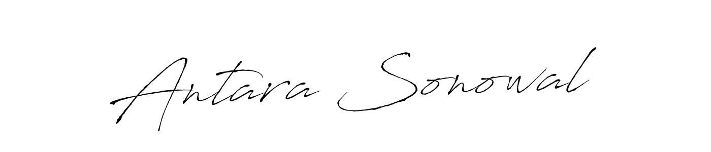 Make a beautiful signature design for name Antara Sonowal. Use this online signature maker to create a handwritten signature for free. Antara Sonowal signature style 6 images and pictures png