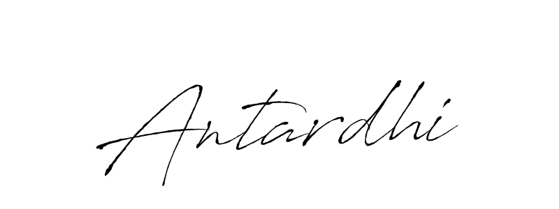 Make a beautiful signature design for name Antardhi. Use this online signature maker to create a handwritten signature for free. Antardhi signature style 6 images and pictures png