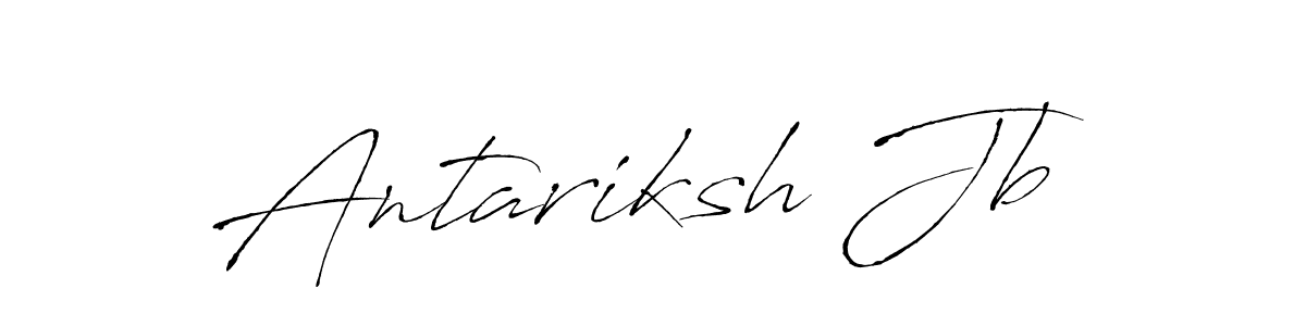 You can use this online signature creator to create a handwritten signature for the name Antariksh Jb. This is the best online autograph maker. Antariksh Jb signature style 6 images and pictures png