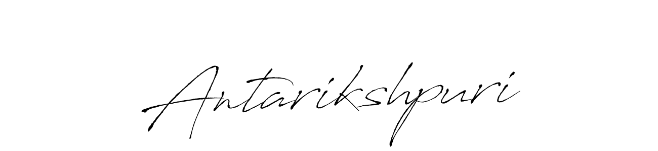 How to make Antarikshpuri signature? Antro_Vectra is a professional autograph style. Create handwritten signature for Antarikshpuri name. Antarikshpuri signature style 6 images and pictures png