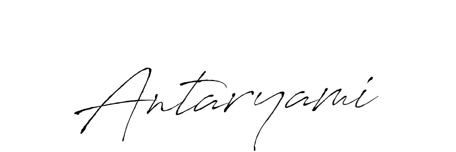 Make a beautiful signature design for name Antaryami. With this signature (Antro_Vectra) style, you can create a handwritten signature for free. Antaryami signature style 6 images and pictures png