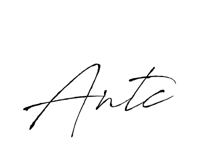 Also we have Antc name is the best signature style. Create professional handwritten signature collection using Antro_Vectra autograph style. Antc signature style 6 images and pictures png