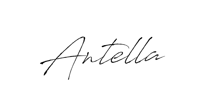 Use a signature maker to create a handwritten signature online. With this signature software, you can design (Antro_Vectra) your own signature for name Antella. Antella signature style 6 images and pictures png