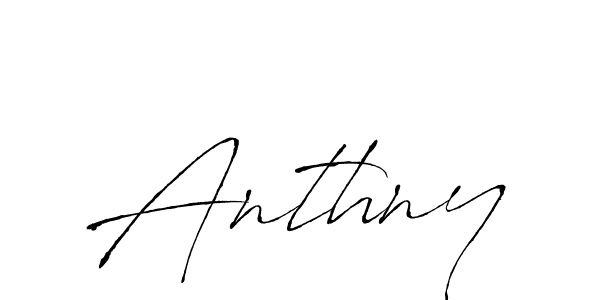 Make a beautiful signature design for name Anthny. With this signature (Antro_Vectra) style, you can create a handwritten signature for free. Anthny signature style 6 images and pictures png