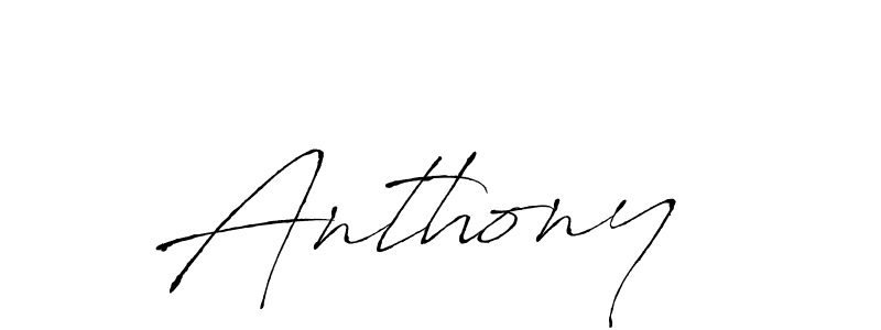 Use a signature maker to create a handwritten signature online. With this signature software, you can design (Antro_Vectra) your own signature for name Anthony . Anthony  signature style 6 images and pictures png