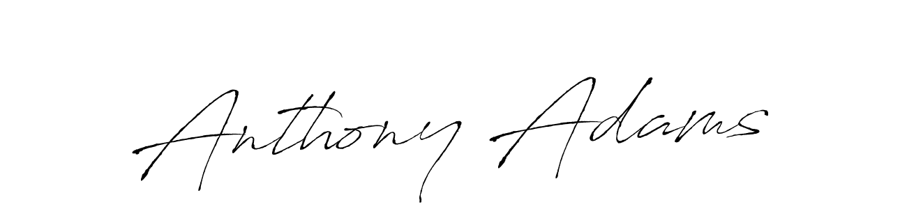 Anthony Adams stylish signature style. Best Handwritten Sign (Antro_Vectra) for my name. Handwritten Signature Collection Ideas for my name Anthony Adams. Anthony Adams signature style 6 images and pictures png