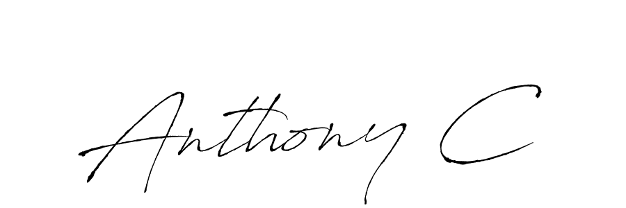 Also we have Anthony C name is the best signature style. Create professional handwritten signature collection using Antro_Vectra autograph style. Anthony C signature style 6 images and pictures png