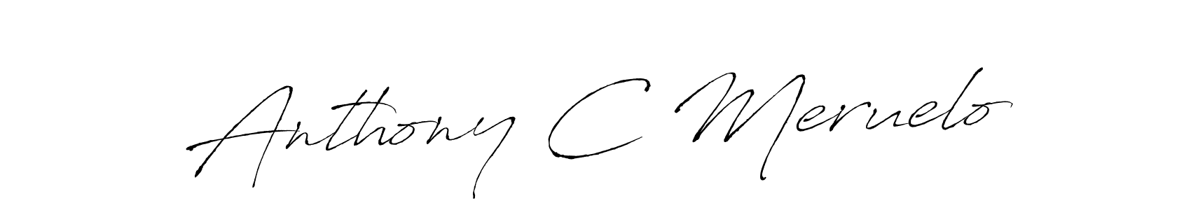 Once you've used our free online signature maker to create your best signature Antro_Vectra style, it's time to enjoy all of the benefits that Anthony C Meruelo name signing documents. Anthony C Meruelo signature style 6 images and pictures png
