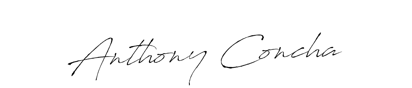 Make a short Anthony Concha signature style. Manage your documents anywhere anytime using Antro_Vectra. Create and add eSignatures, submit forms, share and send files easily. Anthony Concha signature style 6 images and pictures png