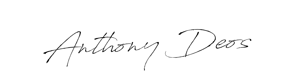 Also we have Anthony Deos name is the best signature style. Create professional handwritten signature collection using Antro_Vectra autograph style. Anthony Deos signature style 6 images and pictures png