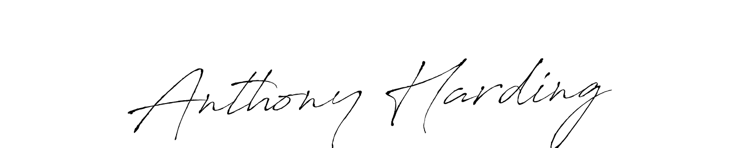 You should practise on your own different ways (Antro_Vectra) to write your name (Anthony Harding) in signature. don't let someone else do it for you. Anthony Harding signature style 6 images and pictures png
