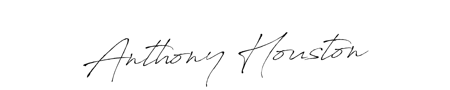 The best way (Antro_Vectra) to make a short signature is to pick only two or three words in your name. The name Anthony Houston include a total of six letters. For converting this name. Anthony Houston signature style 6 images and pictures png