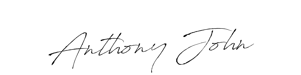 The best way (Antro_Vectra) to make a short signature is to pick only two or three words in your name. The name Anthony John include a total of six letters. For converting this name. Anthony John signature style 6 images and pictures png