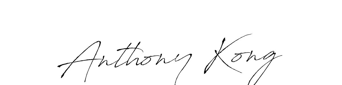 The best way (Antro_Vectra) to make a short signature is to pick only two or three words in your name. The name Anthony Kong include a total of six letters. For converting this name. Anthony Kong signature style 6 images and pictures png