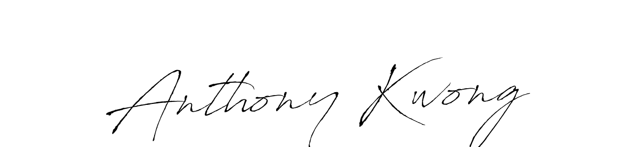 Make a beautiful signature design for name Anthony Kwong. With this signature (Antro_Vectra) style, you can create a handwritten signature for free. Anthony Kwong signature style 6 images and pictures png