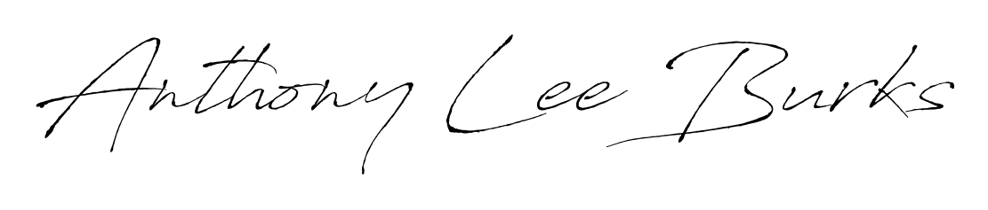 Get an exclusive digital autograph for Anthony Lee Burks. The Antro_Vectra typeface captures the charm of real penmanship on paper. Anthony Lee Burks signature style 6 images and pictures png