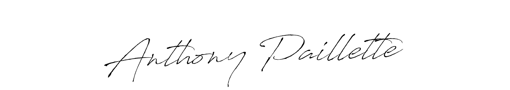 You can use this online signature creator to create a handwritten signature for the name Anthony Paillette. This is the best online autograph maker. Anthony Paillette signature style 6 images and pictures png