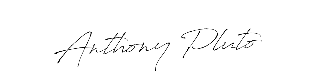 Also we have Anthony Pluto name is the best signature style. Create professional handwritten signature collection using Antro_Vectra autograph style. Anthony Pluto signature style 6 images and pictures png