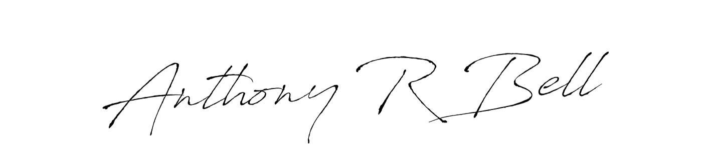 Anthony R Bell stylish signature style. Best Handwritten Sign (Antro_Vectra) for my name. Handwritten Signature Collection Ideas for my name Anthony R Bell. Anthony R Bell signature style 6 images and pictures png
