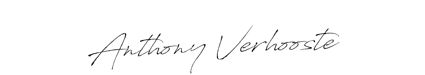 The best way (Antro_Vectra) to make a short signature is to pick only two or three words in your name. The name Anthony Verhooste include a total of six letters. For converting this name. Anthony Verhooste signature style 6 images and pictures png