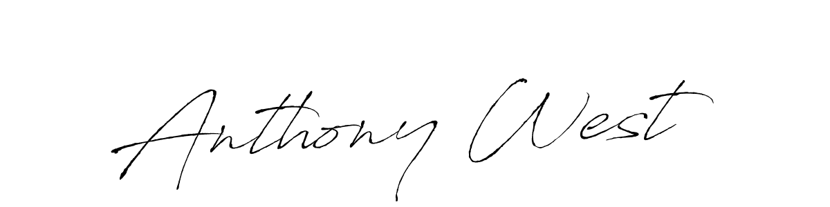 Design your own signature with our free online signature maker. With this signature software, you can create a handwritten (Antro_Vectra) signature for name Anthony West. Anthony West signature style 6 images and pictures png