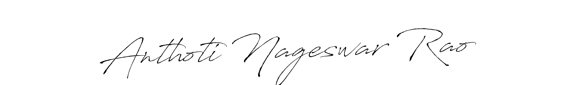 Make a beautiful signature design for name Anthoti Nageswar Rao. Use this online signature maker to create a handwritten signature for free. Anthoti Nageswar Rao signature style 6 images and pictures png