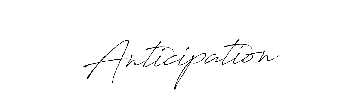 Also we have Anticipation name is the best signature style. Create professional handwritten signature collection using Antro_Vectra autograph style. Anticipation signature style 6 images and pictures png