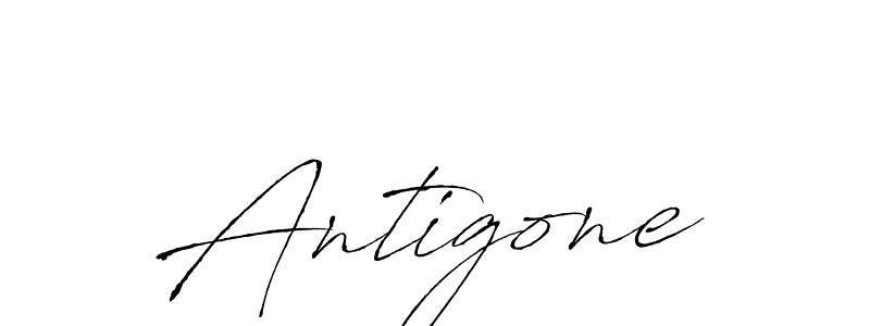 Design your own signature with our free online signature maker. With this signature software, you can create a handwritten (Antro_Vectra) signature for name Antigone. Antigone signature style 6 images and pictures png