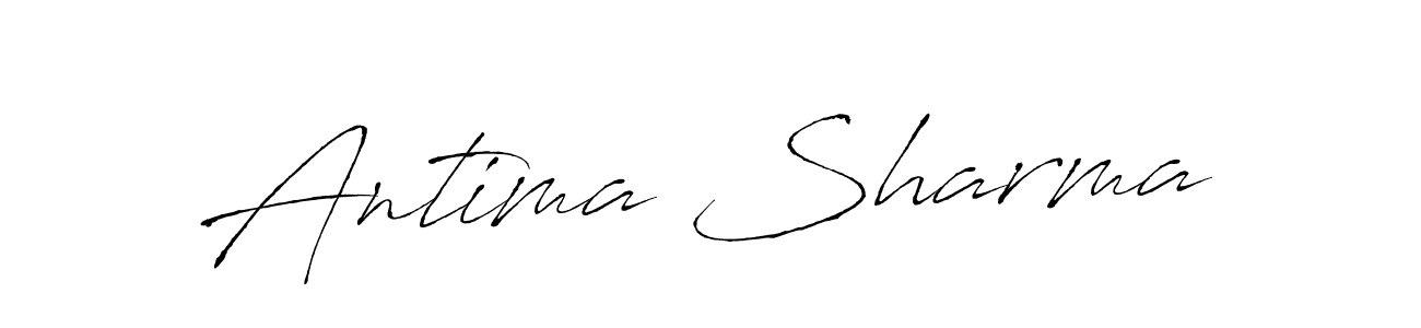 This is the best signature style for the Antima Sharma name. Also you like these signature font (Antro_Vectra). Mix name signature. Antima Sharma signature style 6 images and pictures png