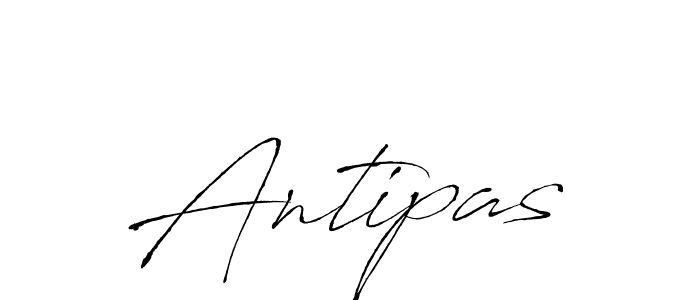 Design your own signature with our free online signature maker. With this signature software, you can create a handwritten (Antro_Vectra) signature for name Antipas. Antipas signature style 6 images and pictures png