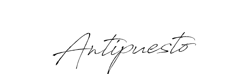 You should practise on your own different ways (Antro_Vectra) to write your name (Antipuesto) in signature. don't let someone else do it for you. Antipuesto signature style 6 images and pictures png