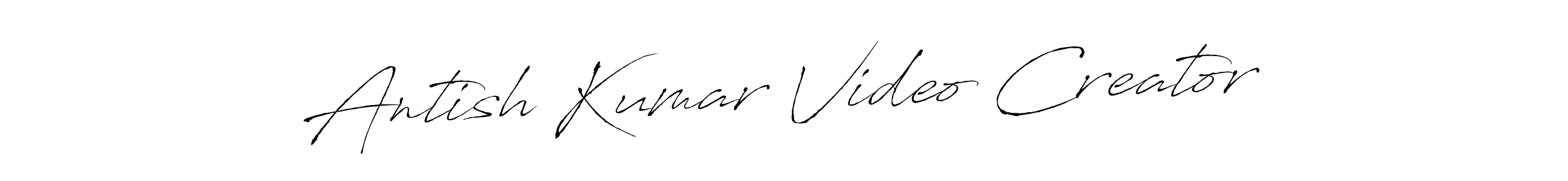 Antro_Vectra is a professional signature style that is perfect for those who want to add a touch of class to their signature. It is also a great choice for those who want to make their signature more unique. Get Antish Kumar Video Creator name to fancy signature for free. Antish Kumar Video Creator signature style 6 images and pictures png