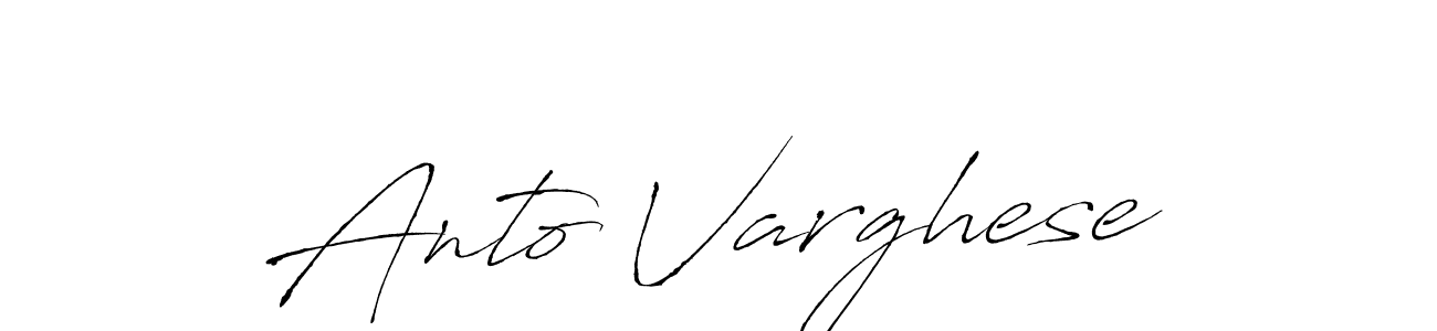 Also You can easily find your signature by using the search form. We will create Anto Varghese name handwritten signature images for you free of cost using Antro_Vectra sign style. Anto Varghese signature style 6 images and pictures png