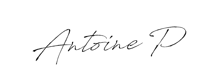 You should practise on your own different ways (Antro_Vectra) to write your name (Antoine P) in signature. don't let someone else do it for you. Antoine P signature style 6 images and pictures png