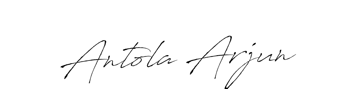 Make a short Antola Arjun signature style. Manage your documents anywhere anytime using Antro_Vectra. Create and add eSignatures, submit forms, share and send files easily. Antola Arjun signature style 6 images and pictures png