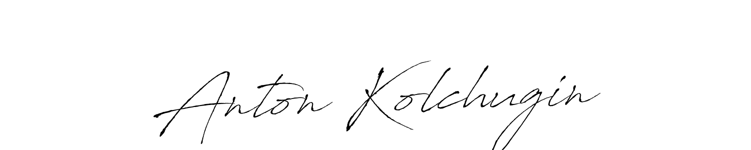How to make Anton Kolchugin signature? Antro_Vectra is a professional autograph style. Create handwritten signature for Anton Kolchugin name. Anton Kolchugin signature style 6 images and pictures png