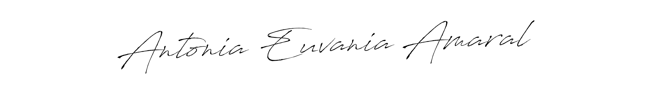 See photos of Antonia Euvania Amaral official signature by Spectra . Check more albums & portfolios. Read reviews & check more about Antro_Vectra font. Antonia Euvania Amaral signature style 6 images and pictures png