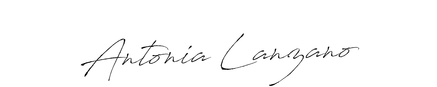 Make a beautiful signature design for name Antonia Lanzano. Use this online signature maker to create a handwritten signature for free. Antonia Lanzano signature style 6 images and pictures png