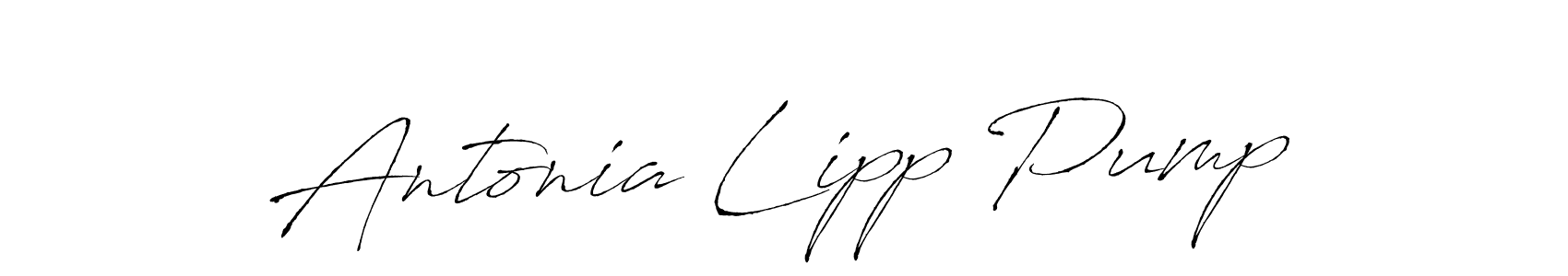 You should practise on your own different ways (Antro_Vectra) to write your name (Antonia Lipp Pump) in signature. don't let someone else do it for you. Antonia Lipp Pump signature style 6 images and pictures png